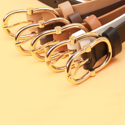 Double Ring Pin Buckle Fashion Belt For Men And Women Casual Belt