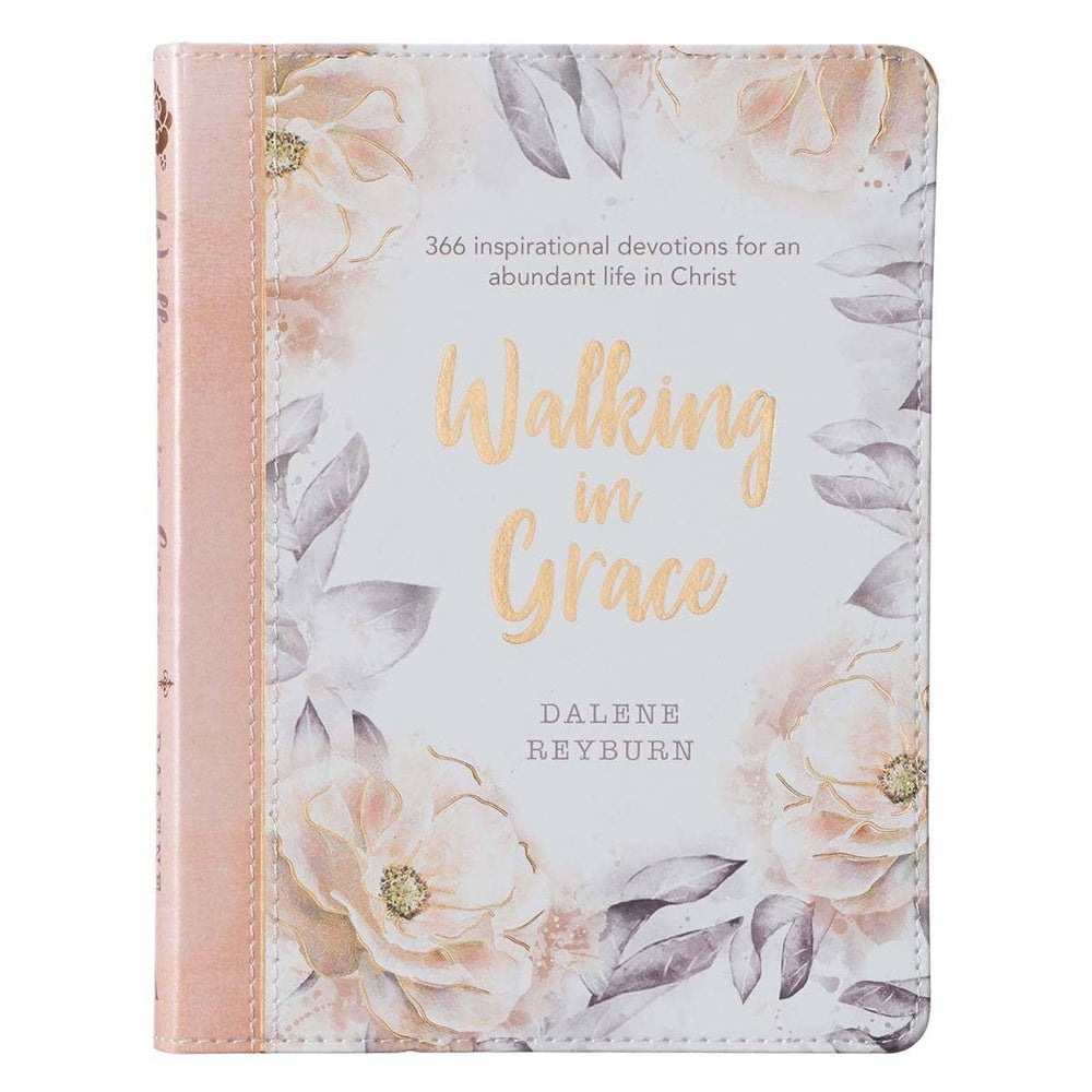 Walking In Grace Devotional Faux Leather Edition With 366 Grace Filled Devotions