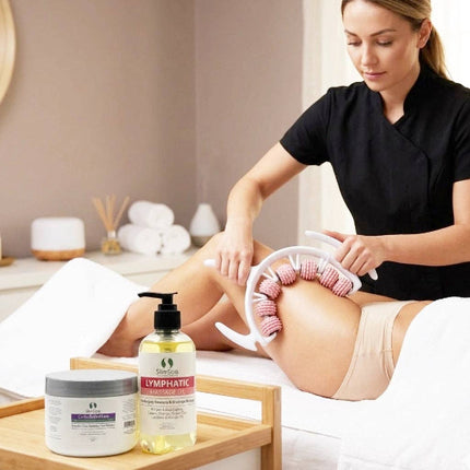 SlimSpa Lymphatic CelluSolution 3 Step Kit For Anti Cellulite And Drainage
