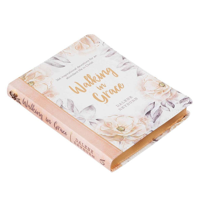 Walking In Grace Devotional Faux Leather Edition With 366 Grace Filled Devotions