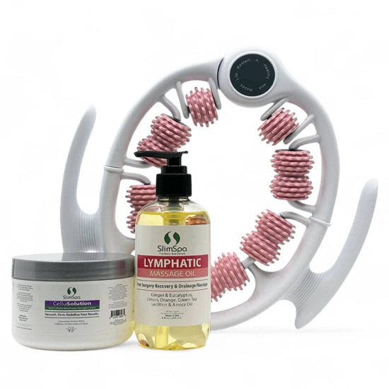 SlimSpa Lymphatic CelluSolution 3 Step Kit For Anti Cellulite And Drainage
