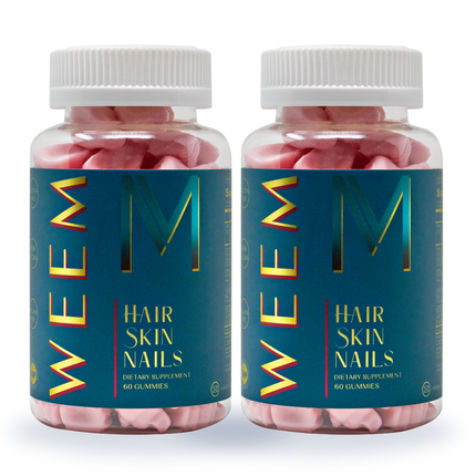 Hair, Skin & Nails Gummies – Grow Thicker, Fuller Hair